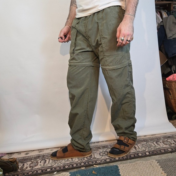 world wide sportsman Other - VTG World Wide Sportsman Men M Pants Baggy Zip Convertible Hiking Taiwan 32-42"